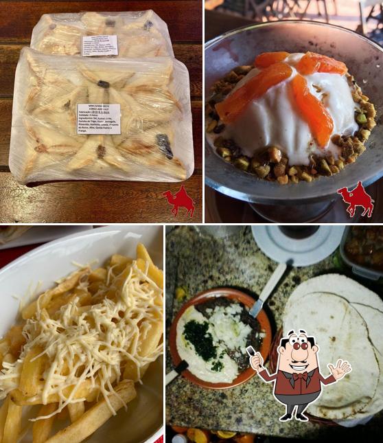 Platos en Alif Bar e Restaurante