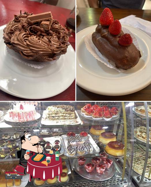 Peça uma das sobremesas