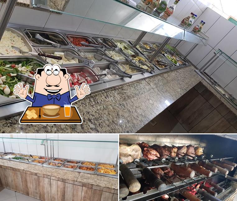 Platos en Restaurante Liberdade