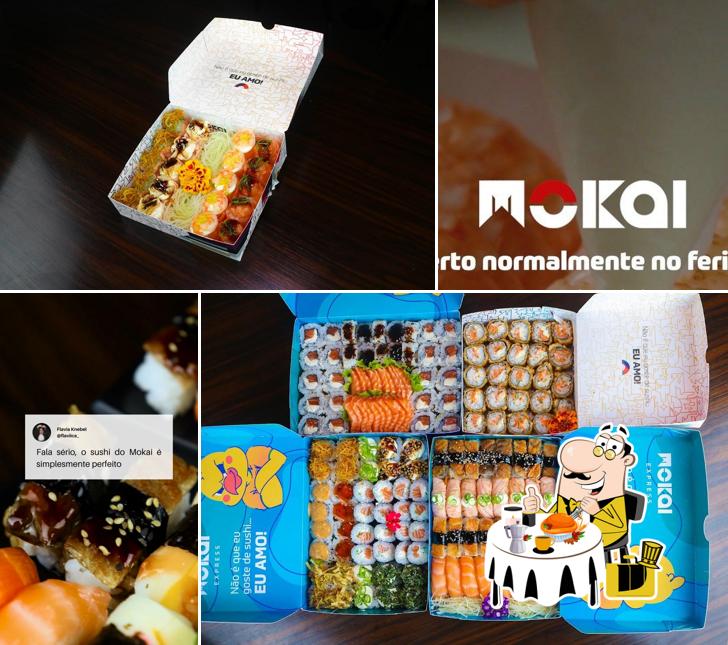 Platos en Mokai Sushi Lounge Bar