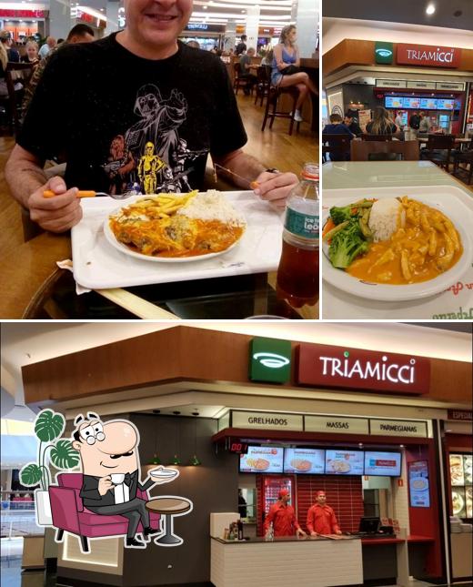 O interior do Triamicci Barigui