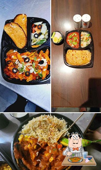 Chicken wings at The Hunger Box