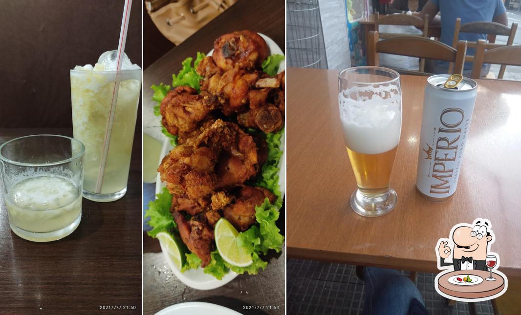 Comida em Bar Da Praça