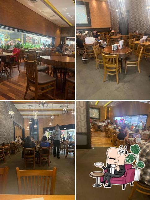 Sente em uma das mesas no Madero Steak House Catuaí Shopping Londrina