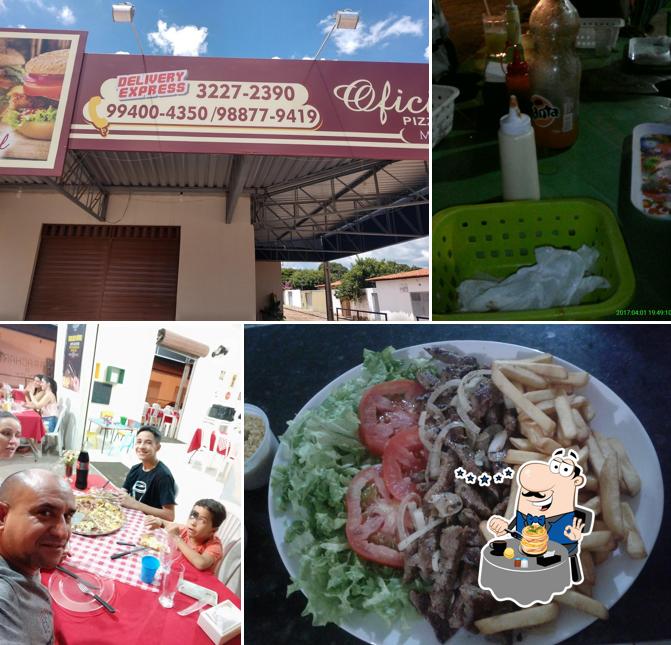 Comida em Oficina do chef