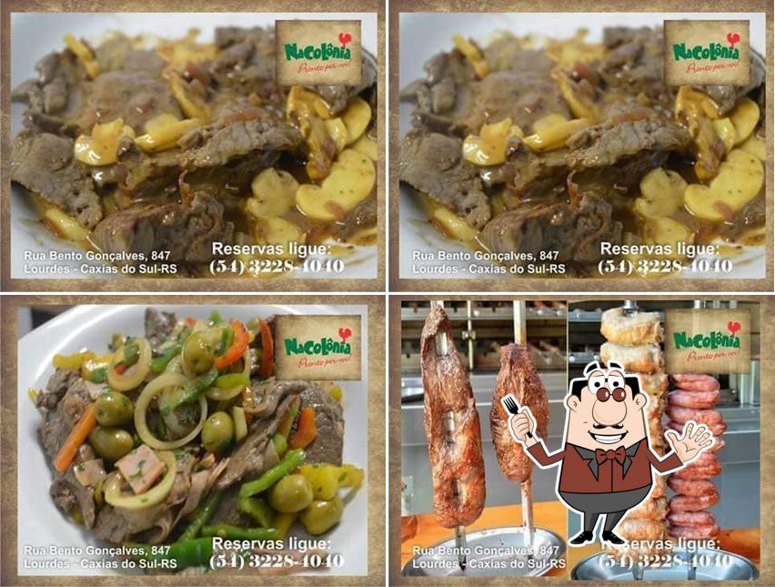 Platos en Na Colônia Pronto Per Voi