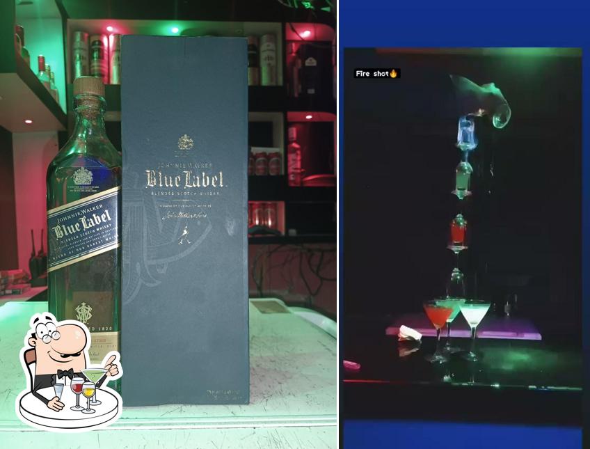 The NEXUS serves a number of alcoholic drinks