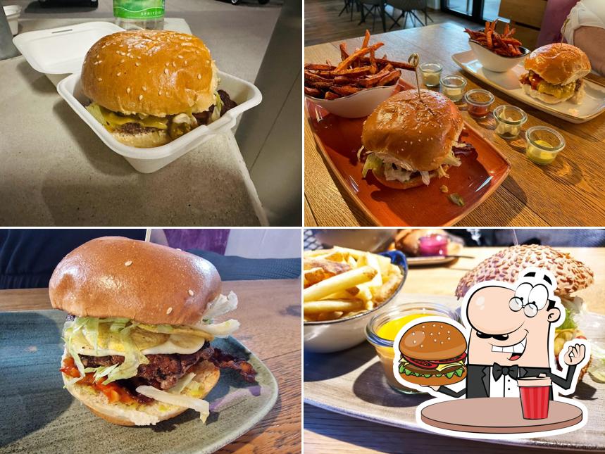 Le Burger Wiener Neustadt sert une sélection d'options pour les amateurs d'hamburgers