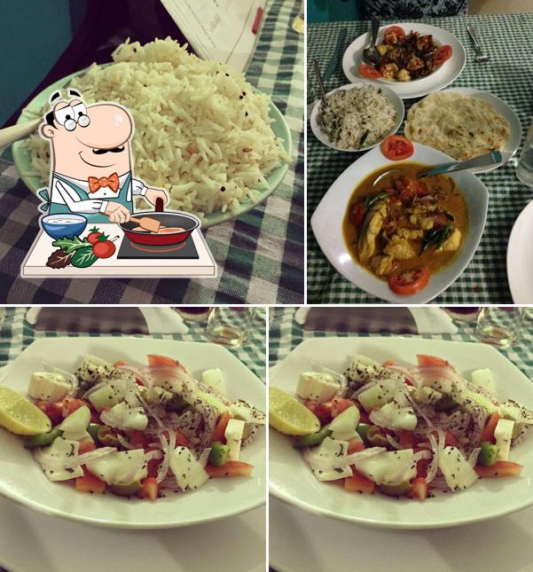 Chicken curry at Casa Linda