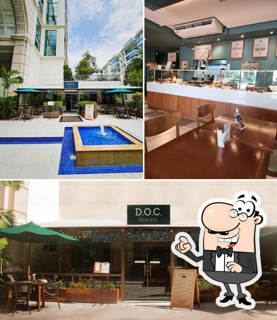 O interior do DOC Mercato