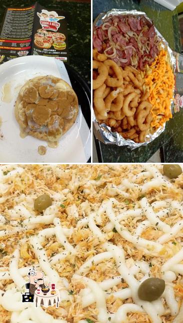 Platos en Pizzaria E Hamburgueria Sabor A Mesa