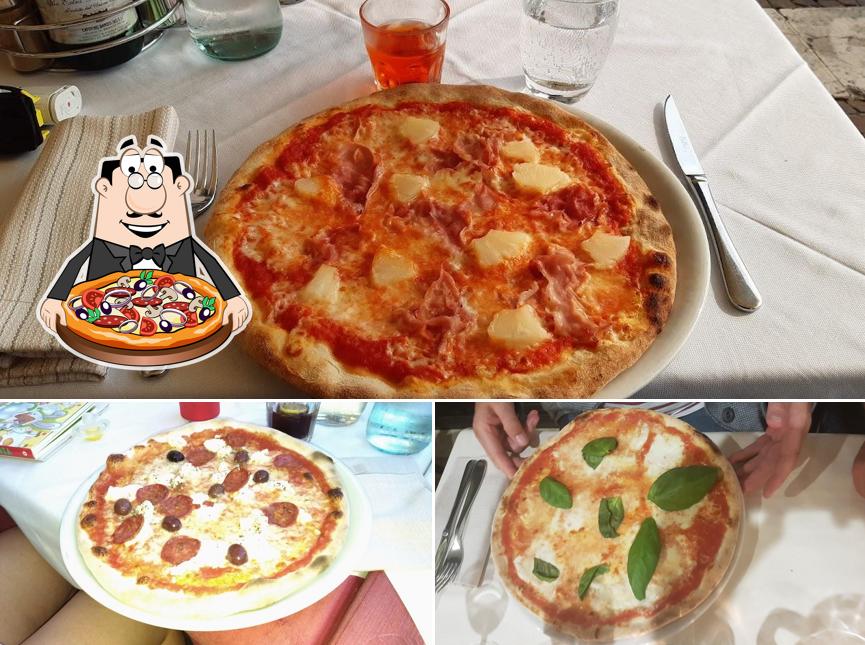 Prenditi tra le molte varianti di pizza