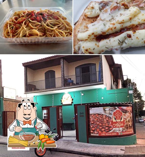 Esparguete à bolonhesa em Pizzaria Dom Angelo Vila Fiori - Delivery