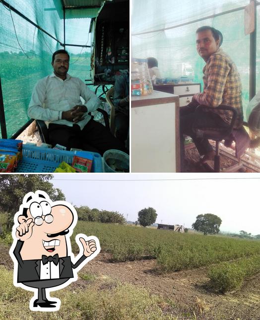 This is the picture displaying interior and exterior at Mukesh Tea Stall And Nasta Center