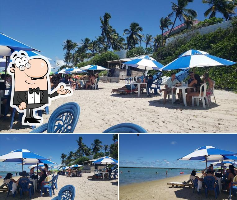 O interior do Barraca da Tonha