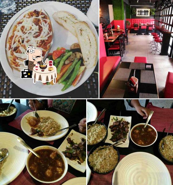 Food at The Corner Café