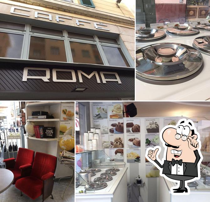 Dai un'occhiata agli interni di Caffè Roma