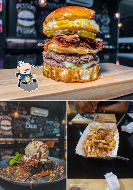 Comida em X-panzé Hamburgueria