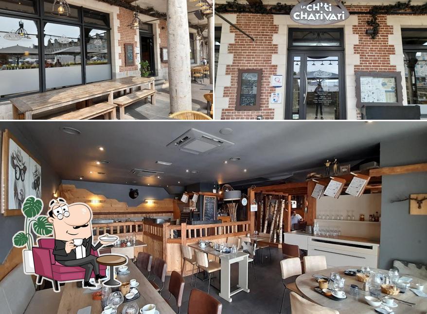 Installez-vous à l'une des tables de Le Ch'ti Charivari Arras