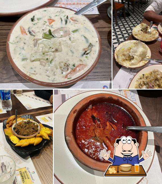 Clam chowder at Calicut Notebook Restaurant Edappal