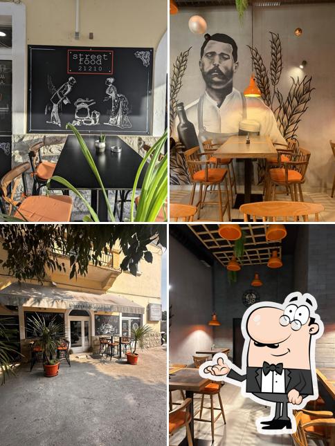 Siediti a un tavolo di Street Restaurant 21210