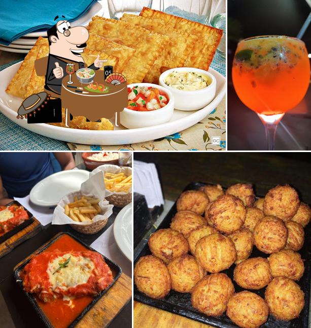 Comida em Bebo Dalí Bar