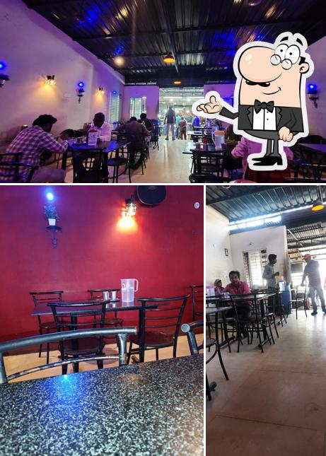 The interior of Raghavendra Fast Food