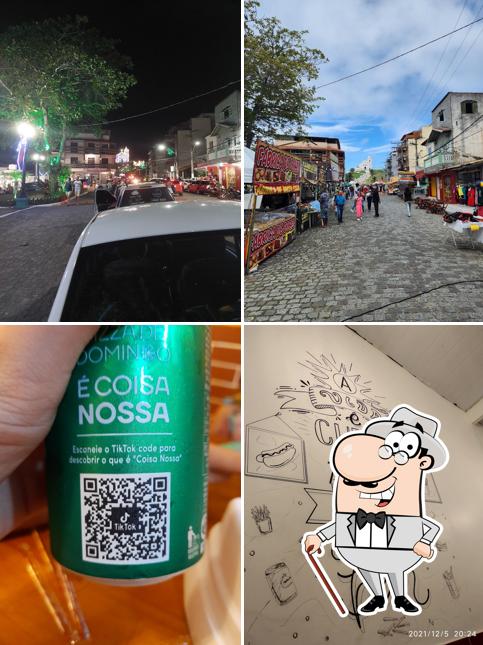 O exterior do Chapa Quente Lanches