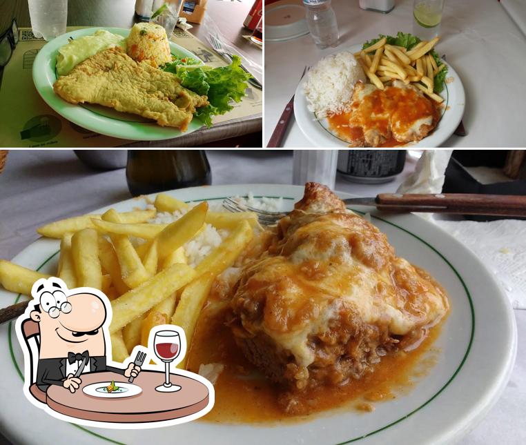 Comida em Magic Chicken