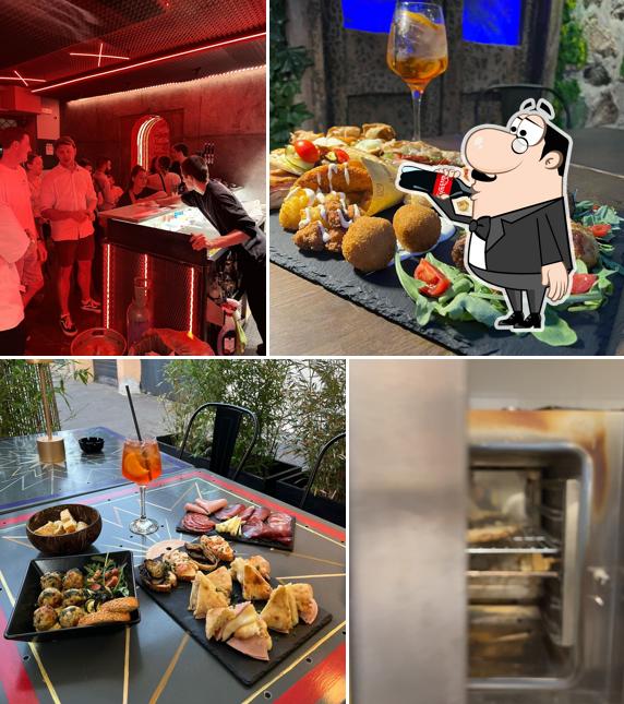 Tra le varie cose da Rust si possono trovare la bevanda e interni