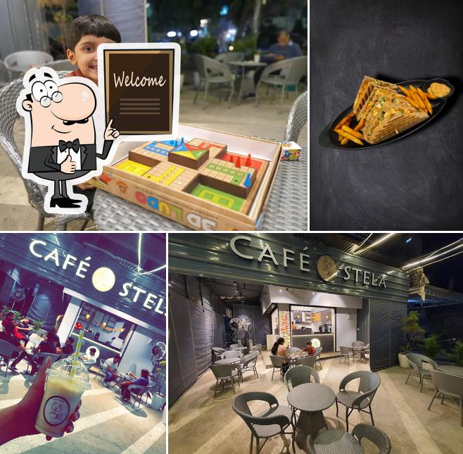 Here's a picture of Cafe Stela