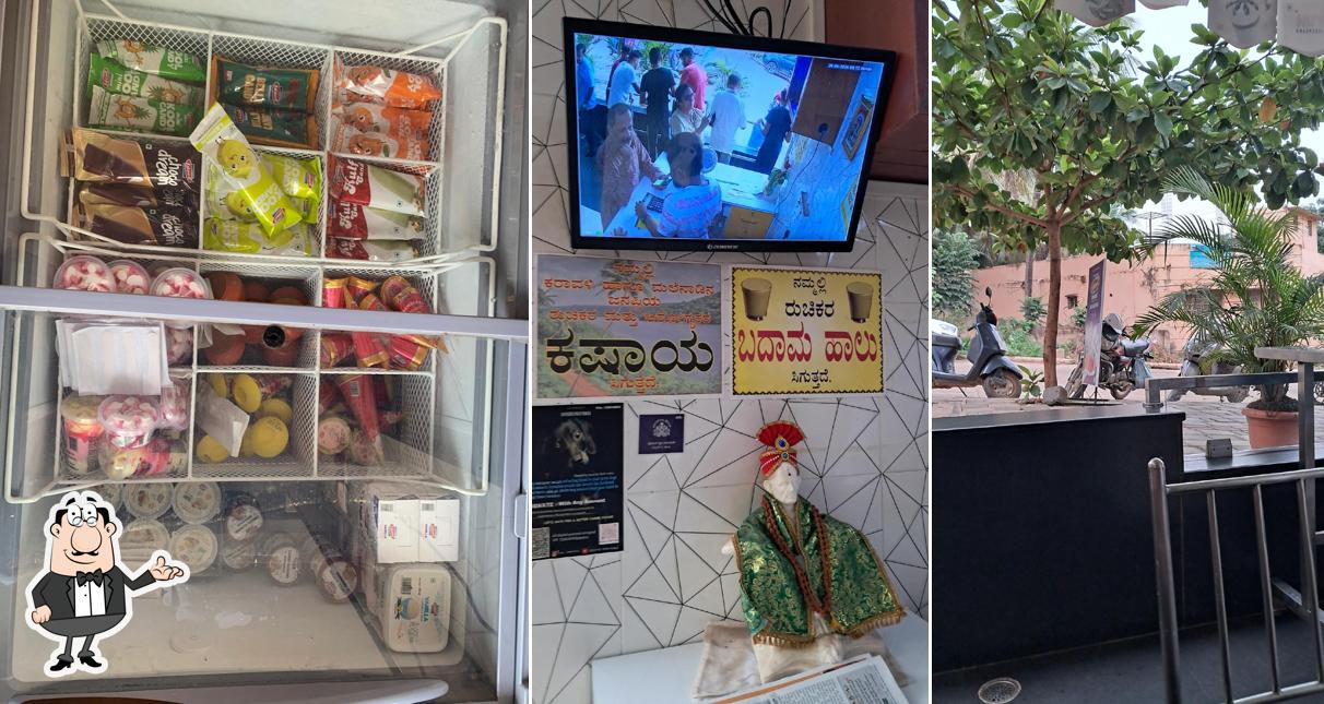 The interior of Udupi Cafe