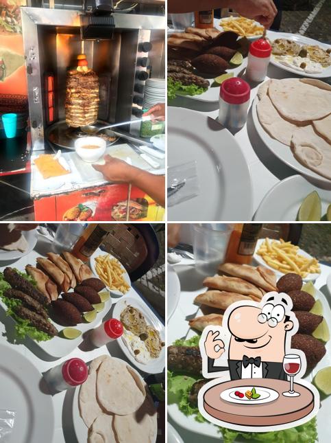 Comida em Beirute Lanche
