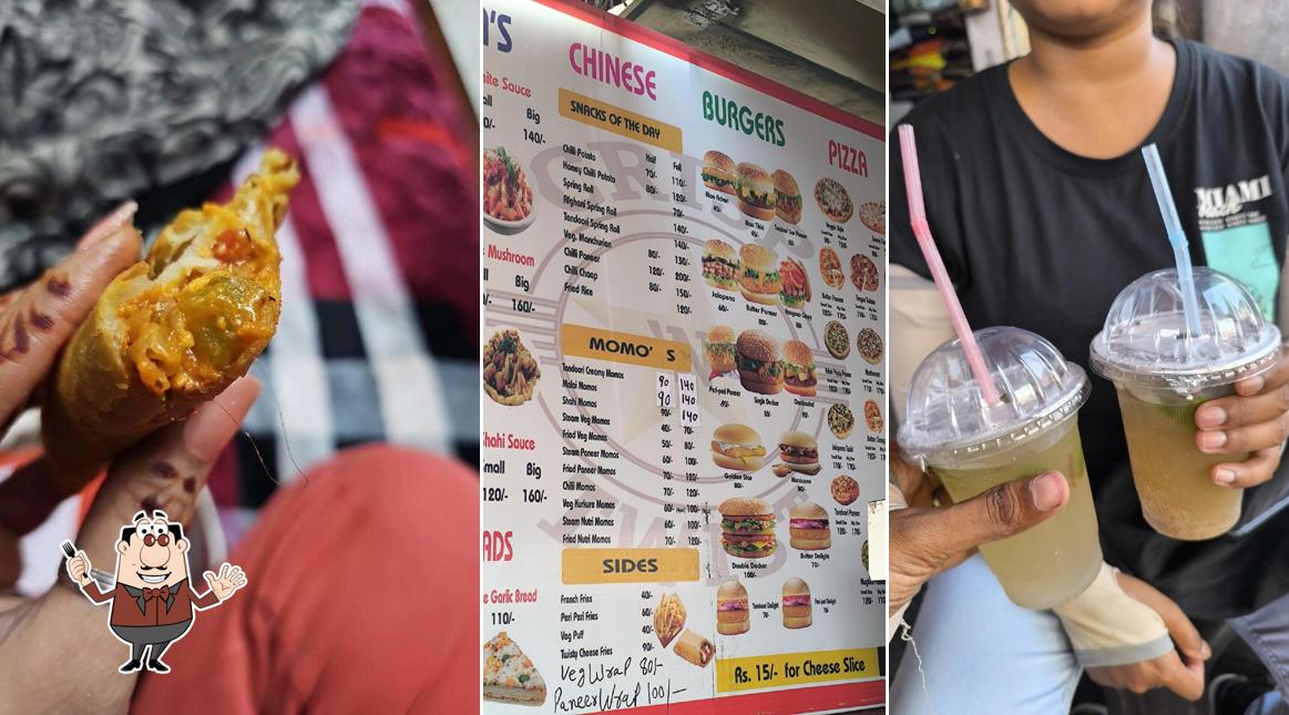 Food at Crisp 'n' Twist