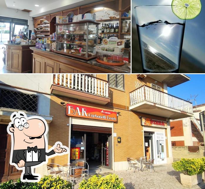 Gli interni di Carbonetti Beach/Spiaggia