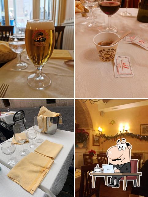 La interni e bevanda del ristorante