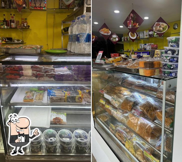 The interior of RSB (Ranipet Saravana Bhavan)