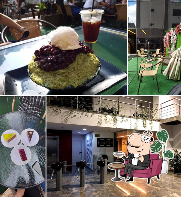 O interior do Yummy Ice