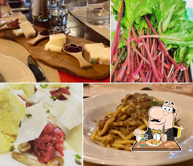 Platti al Osteria La Muda di San Boldo, l'osteria più antica del veneto dal 1470