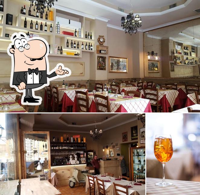 Questa è la foto che raffigura la interni e birra di Mamma Roma