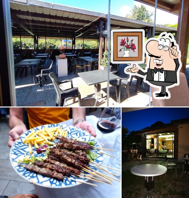 La foto della interni e cibo di Minigolf Di San Martino