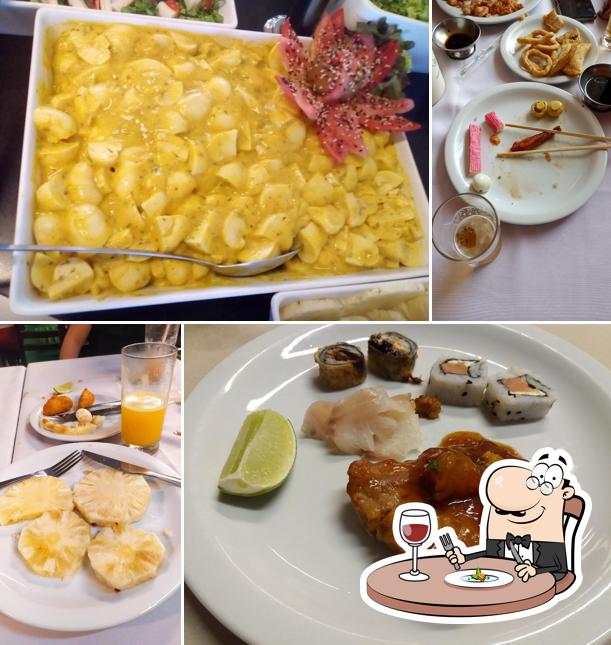 Platos en Bar do Peixe Jardim Atlântico