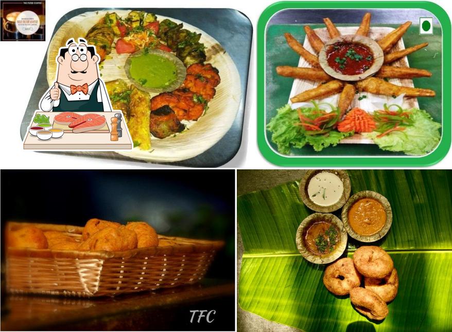 Fish and chips at The Filter Coffee