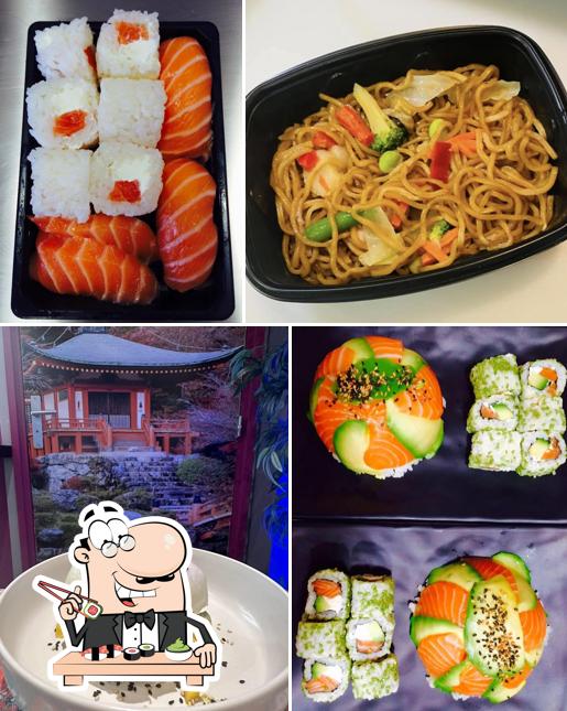 Choisissez de nombreuses options de sushi