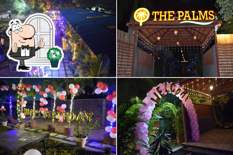Check out how The Palms Restro & Bar looks outside