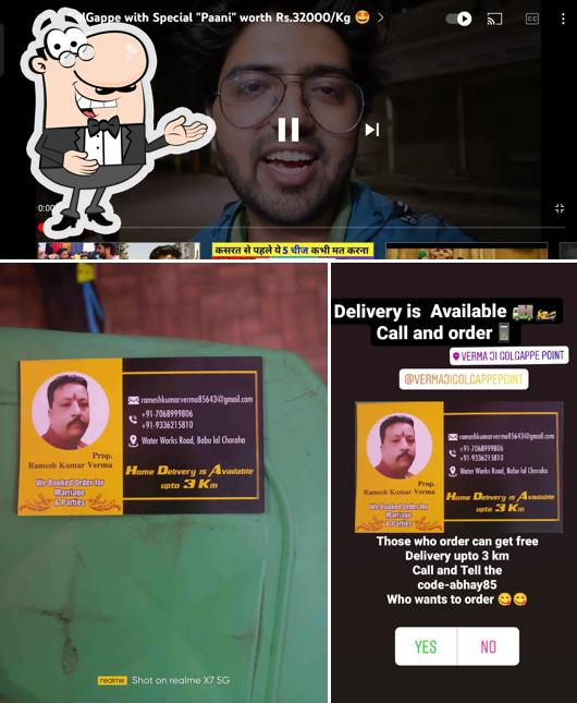 See this image of Verma Ji Golgappe Point