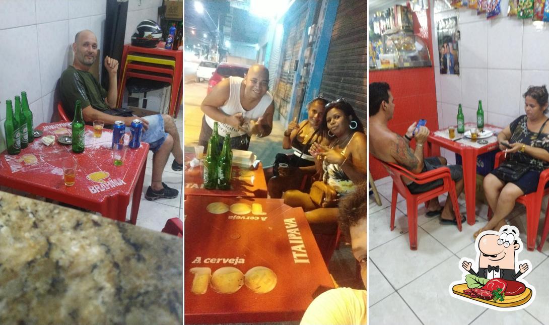 Carpaccio de carne em Bar do Hugo