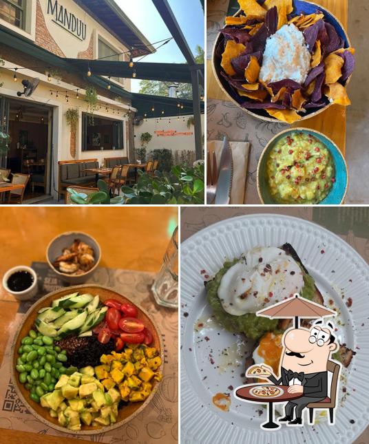 O exterior do Espaço Manduu