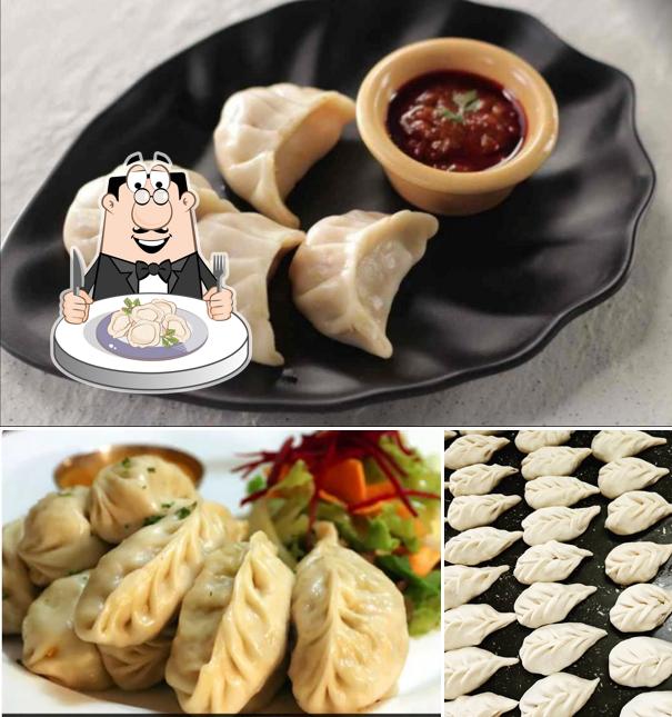 Dumplings at The Momo's Café