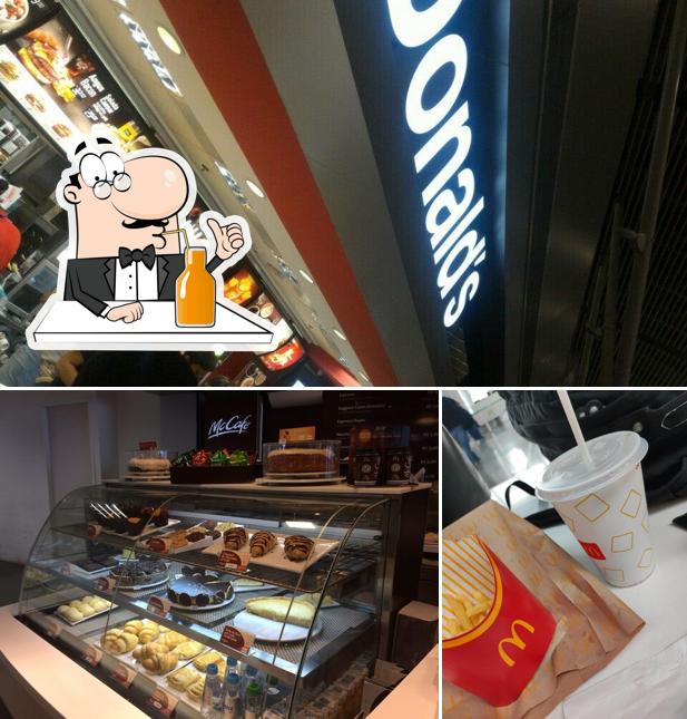 McDonald's serve uma gama de drinques